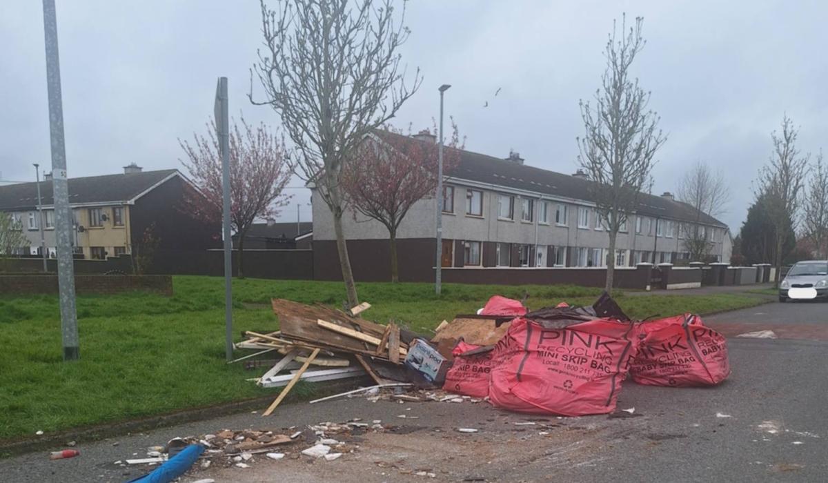 'Total disregard': Anger after three tonnes of rubbish dumped in Kildare estate
