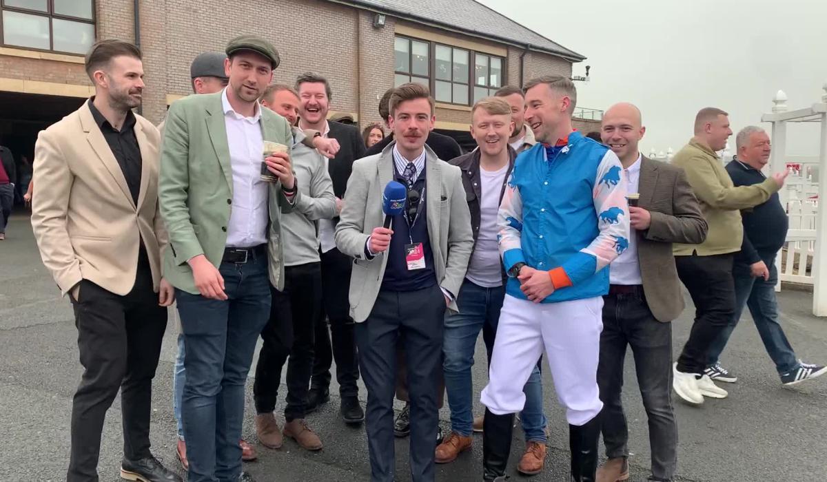 WATCH: These Cheltenham lads are not at Punchestown for the ponies 