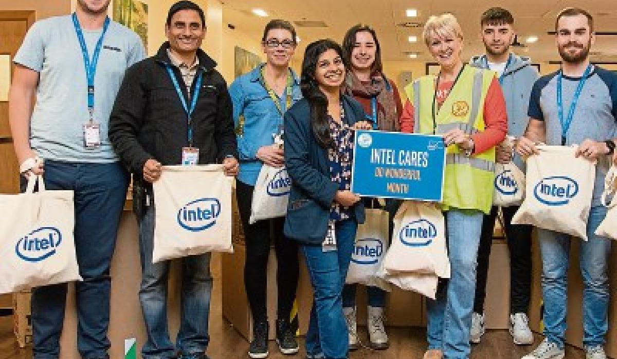 Kildare Intel employees help with homelessness Kildare Live