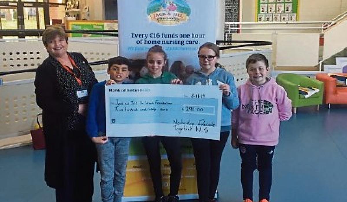 Newbridge students fundraise for Jack & Jill Foundation Kildare Live