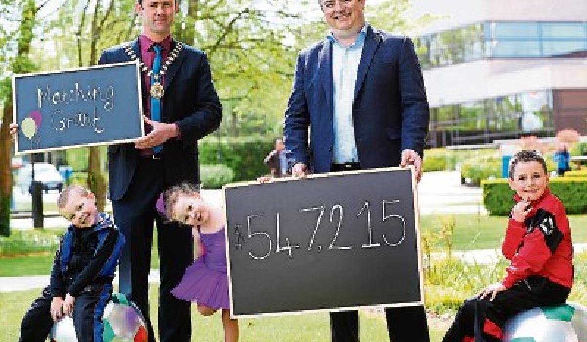 Kildare clubs and community groups to share €121k Intel cash windfall