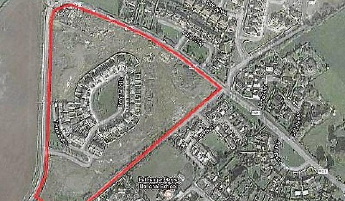 Rathangan site for sale with planning permission for 99 new houses