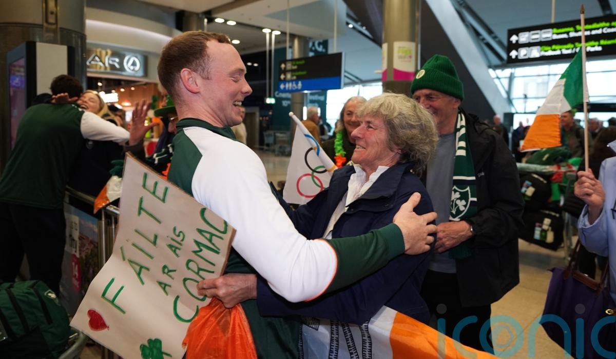 Irish athletes welcomed home from Winter Olympics