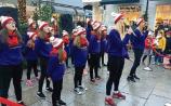 WATCH: Vicky Barry performers entertain Christmas shoppers at Kildare Village