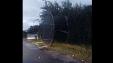 Kildare heavy gusts cause trampoline chaos near Athy