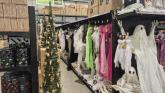 'Madness' - Christmas trees for sale alongside Halloween decorations in Kildare store