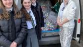 Students and teachers from Newbridge College have been hugely supportive of the initiative