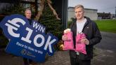 Irish rugby star launches giveaway prize at Naas Racecourse 