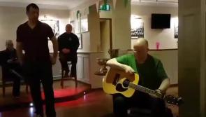 WATCH: Christy Moore entertaining the Moorefield squad after training this week