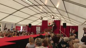WATCH: Marty Morrissey struts his stuff at Celia Holman Lee's fashion show at the National Ploughing Championships