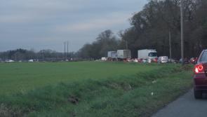 LATEST: Traffic chaos in Naas due to bomb squad activity at Newhall