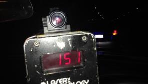 Motorist in Naas caught speeding at 151km/h