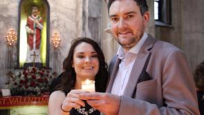 Kildare couple get special blessing at shrine of St Valentine