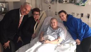 Brave teen Shan Tynan arrives in Houston for lifesaving cancer treatment