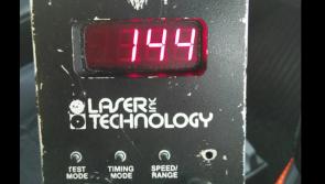 Kildare Gardai catch eight drivers over 100km/h speed limit on N7 today