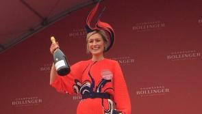LIVE: Kildare woman scoops Punchestown's Bollinger Best Dressed Lady 2017!