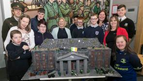 Kildare students create a model of GPO
