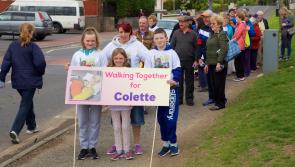 PHOTO GALLERY: Fundraising walk in aid of Newbridge woman Colette Nolan