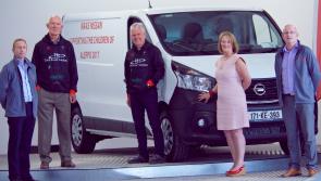 Naas Nissan sponsor van for charity cycle in aid of the children of Aleppo