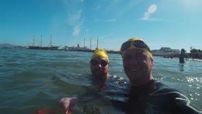 WATCH: Kildare men conquer shark-infested waters for successful Alcatraz swim