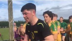WATCH: Courageous GAA star Adam Burke crosses the line at Two Mile House after fundraising run