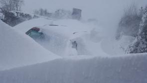 PHOTO GALLERY: Spectacular snow drifts make Kildare roads impassable