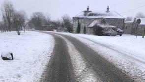 Snow ploughs out as Kildare County Council advises people to stay off roads