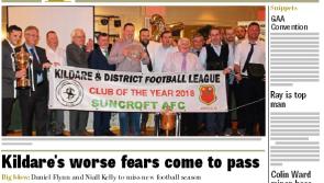 In this week's Leinster Leader Sport