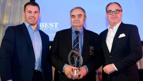 Top award for Athy RFC's Roger Anderson