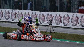 International Karting success for Co Kildare student Alex Dunne