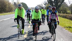 Kildare based students raise €50,000 and counting for charity by cycling to Galway