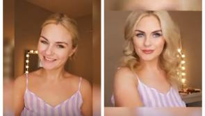 WATCH: How to get the perfect soft glam make-up and curl look 