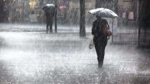 RAIN WARNING: Kildare's neighbouring counties hit with Weather Alert for heavy downpours today