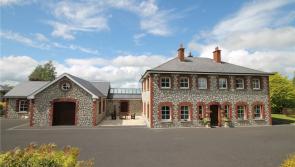 Ardenode House near Ballymore Eustace with stables on 3 acres on market for €850,000