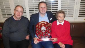Rob announced the funniest and sharpest talkers in Co Kildare 