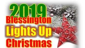 Lights on in Blessington today! The Big Switch On' at 4.30pm