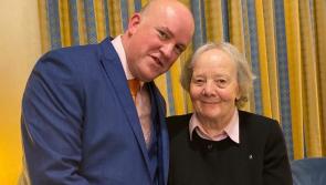 Oireachtas honours Sr Consilio with Human Dignity Award  