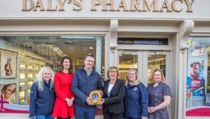 Daly's Pharmacy announce new defibrillator for busy town's main street