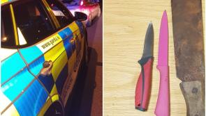 Kildare Gardai discover knives in driver's car at weekend 