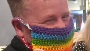 Kildare Yarn Bombers encouraging people at home to pick up crocheting