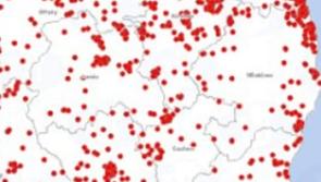 Check this out! Map of confirmed Covid-19 cases around the country has been published 