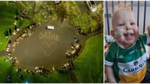 Community unites in prayer as little Edenderry boy Daire McDonnell fights for his life 