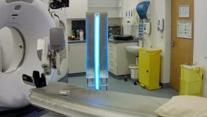 Violet robot deployed in midlands hospital to help wipe out Covid-19