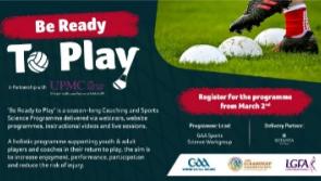 Be Ready To Play new initiative for GAA, LGPA and Camogie players