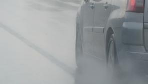 Road near Kildare border very slippery for drivers