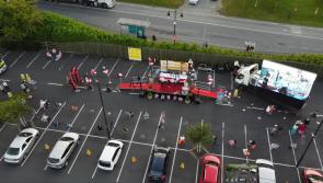 WATCH: Kildare Town Community School sixth year students graduate at special drive-in ceremony