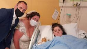 Heartwarming story of Midlands newly weds who took time out to visit relative in hospital