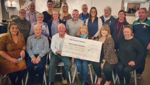 PICTURES: Relay for Life Kildare presents massive cheque to Irish Cancer Society