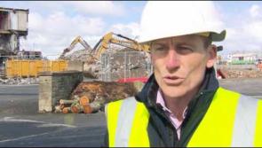 WATCH: Drones capture previously unseen footage of Curragh racecourse demolition 