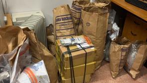 A man in his 30s is due to appear at Naas District Court this afternoon charged in relation to a drug seizure yesterday February 9